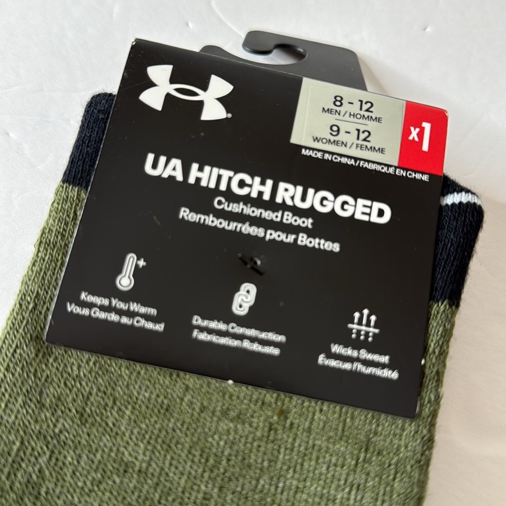Under Armour Assortment of Socks 4 Pairs Size Large 8.5-13 - Picture 4 of 16